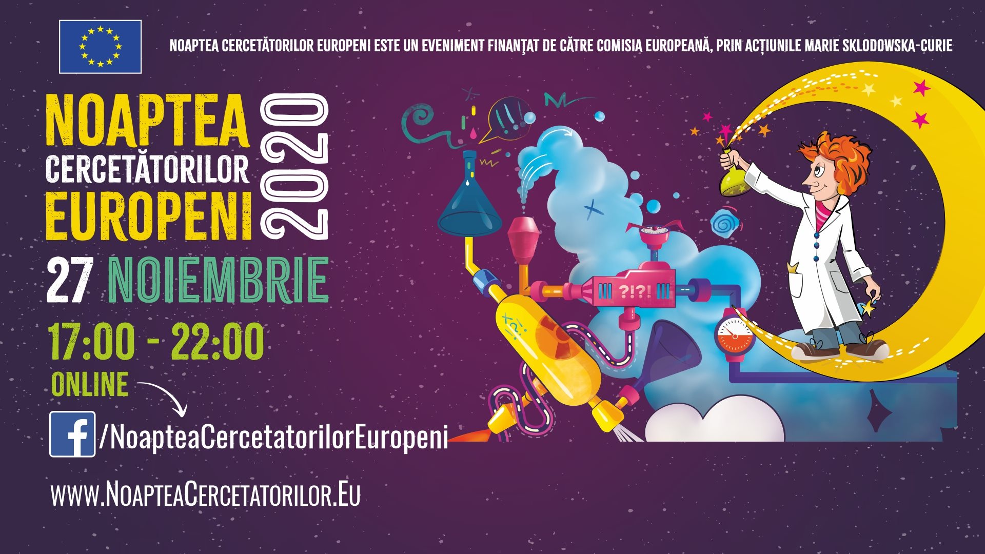 Noaptea Cercetătorilor Europeni 2020