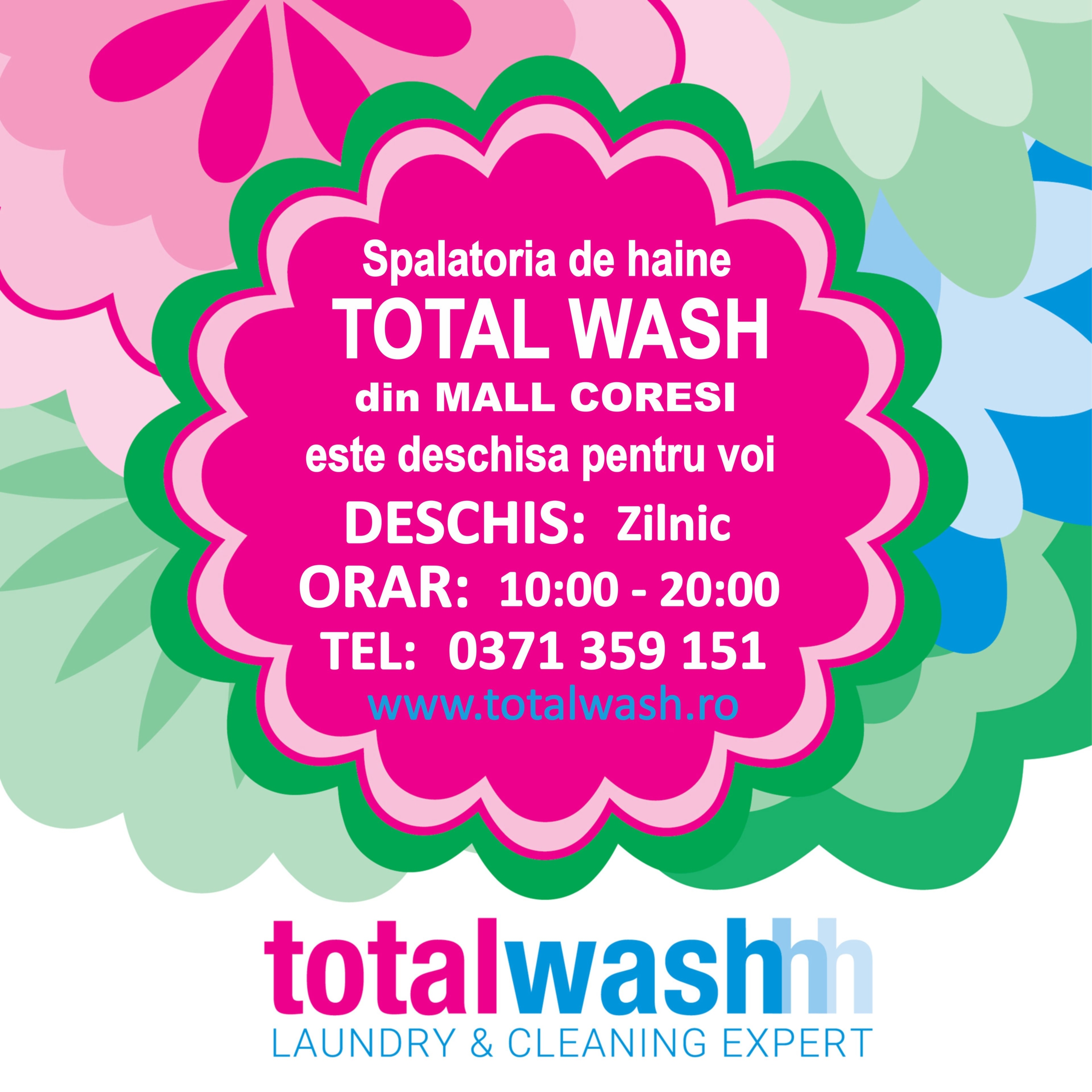 Programul Total Wash ramâne neschimbat