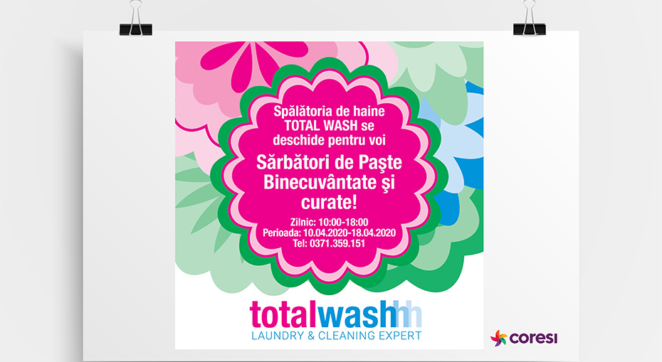 SPĂLĂTORIA TOTAL WASH DIN CORESI SE REDESCHIDE